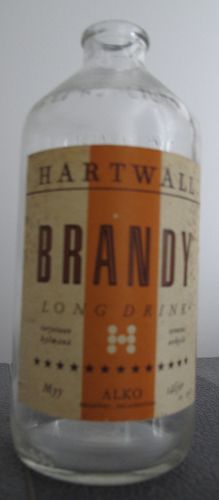 Brandy Long Drink old bottle