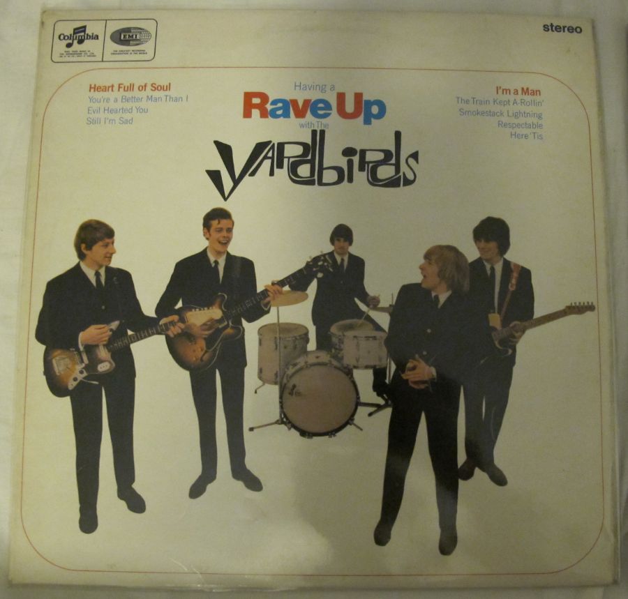 Yardbirds Having a Rave Up 1966 Export Only UK release