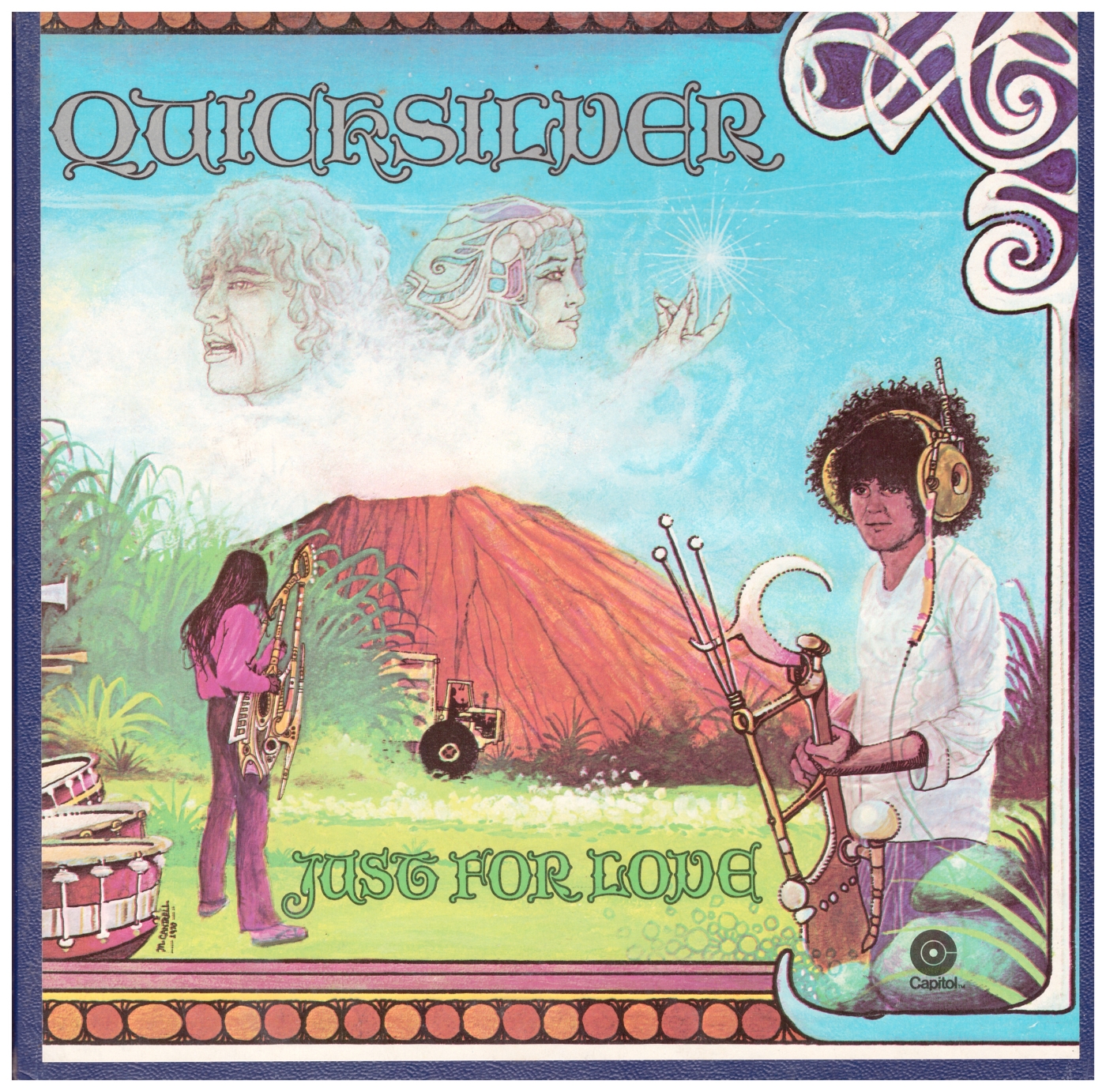 quicksilver messenger service just for love reel box front