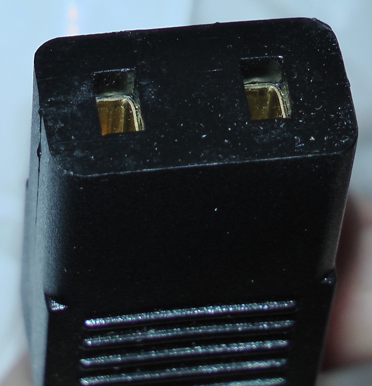 ReVox two pin power cord closeup