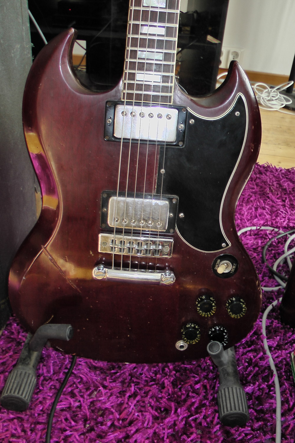 gibson sg standard 1976 body