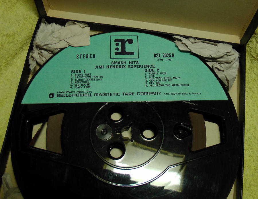 jimi hendrix experience smash hits reel