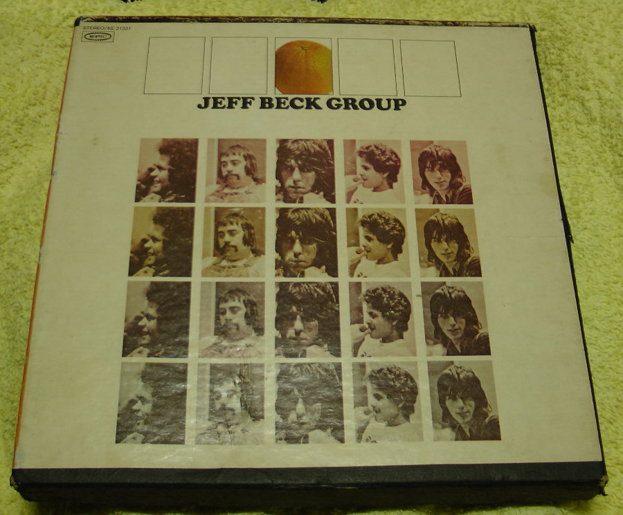 jeff beck group orange album reel box front