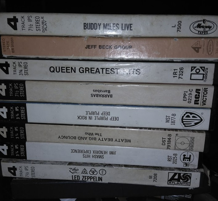 reel to reel tape boxes side