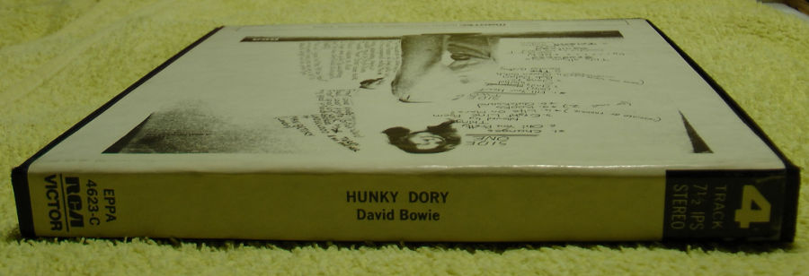 david bowie hunky dory reel box side