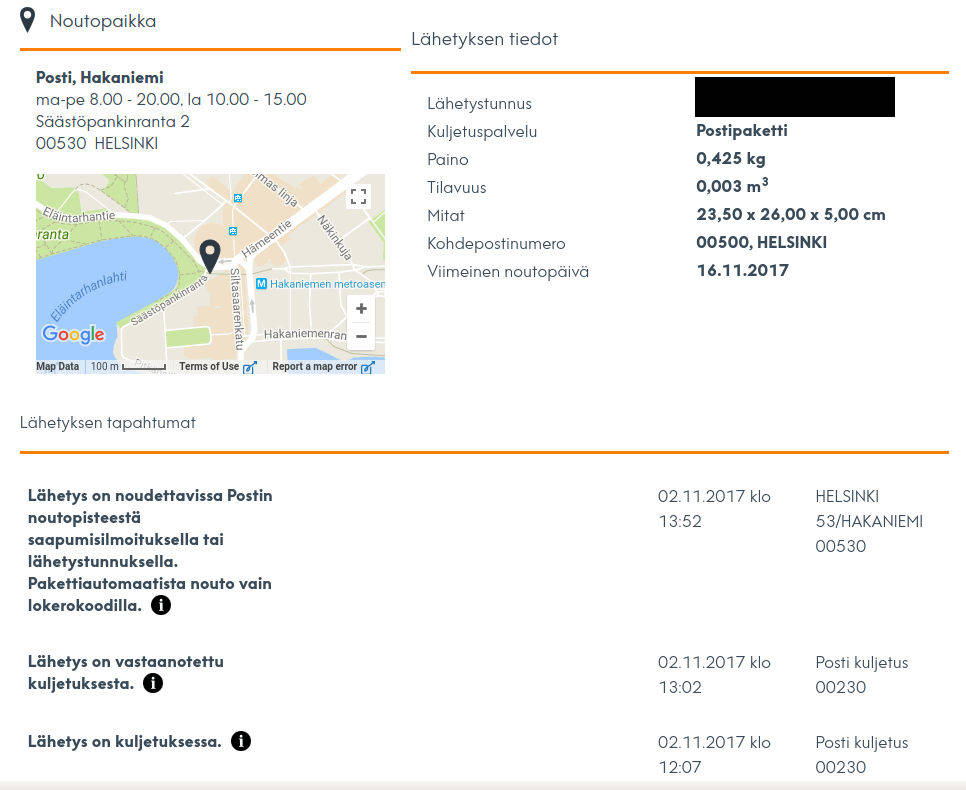 hunky dory hakaniemi posti