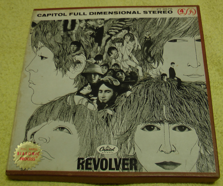 beatles revolver reel box front