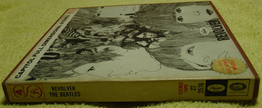 beatles revolver reel box side
