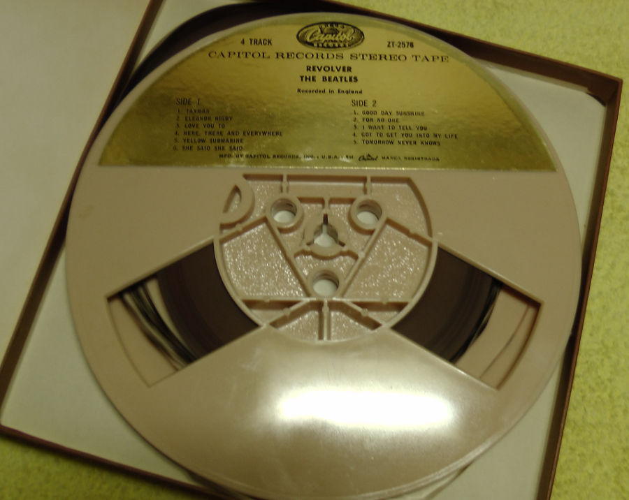 beatles revolver reel tape