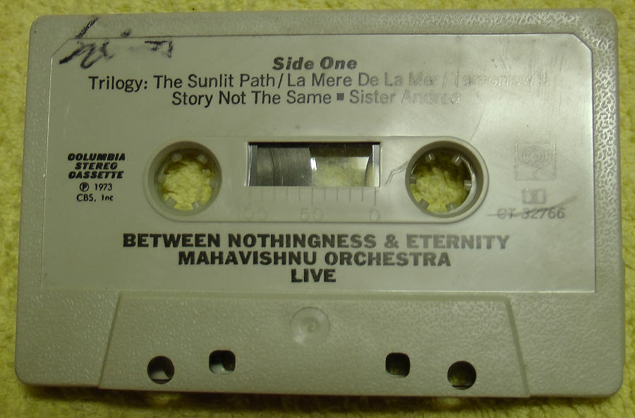 mahavishnu orchestra between nothingness and eternity c cassette side 1