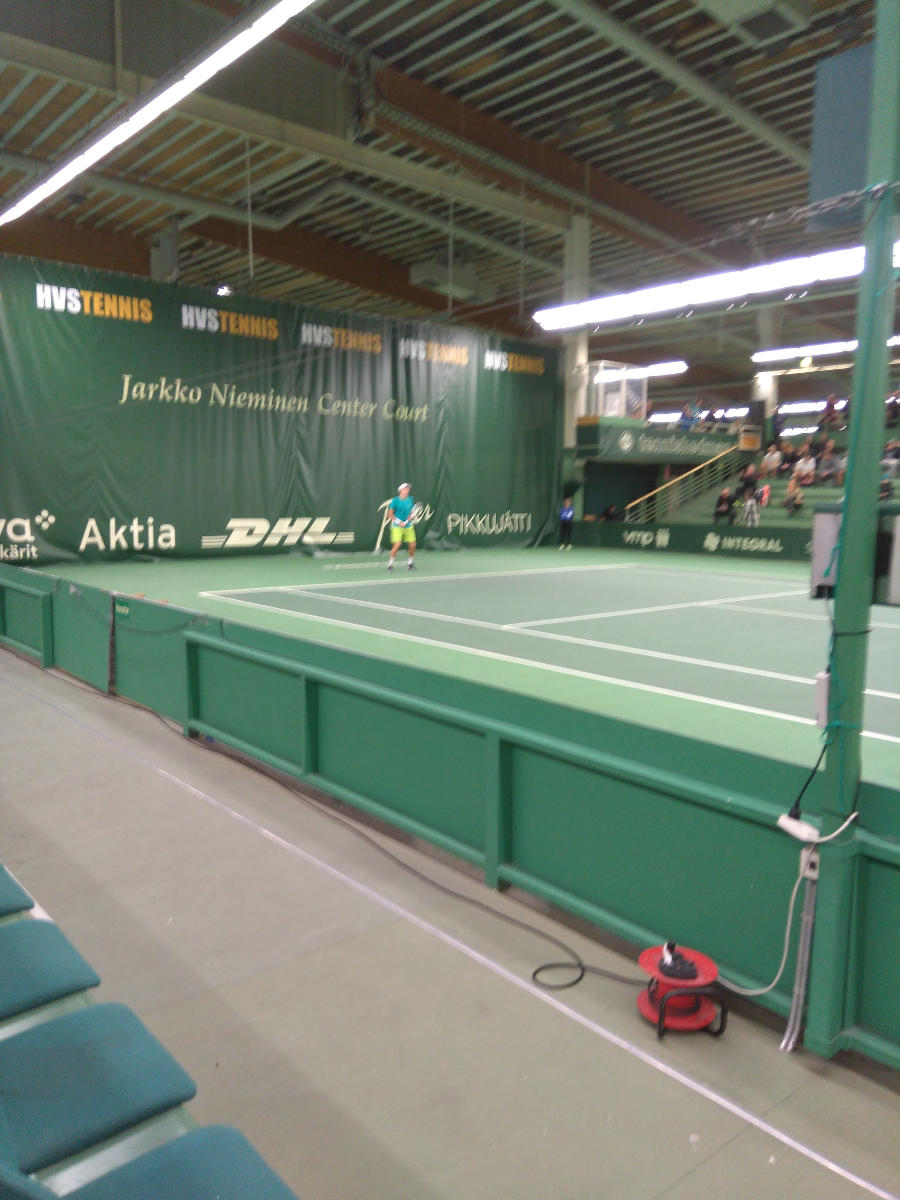 emil ruusuvuori tali tennis center helsinki november 18th 2017