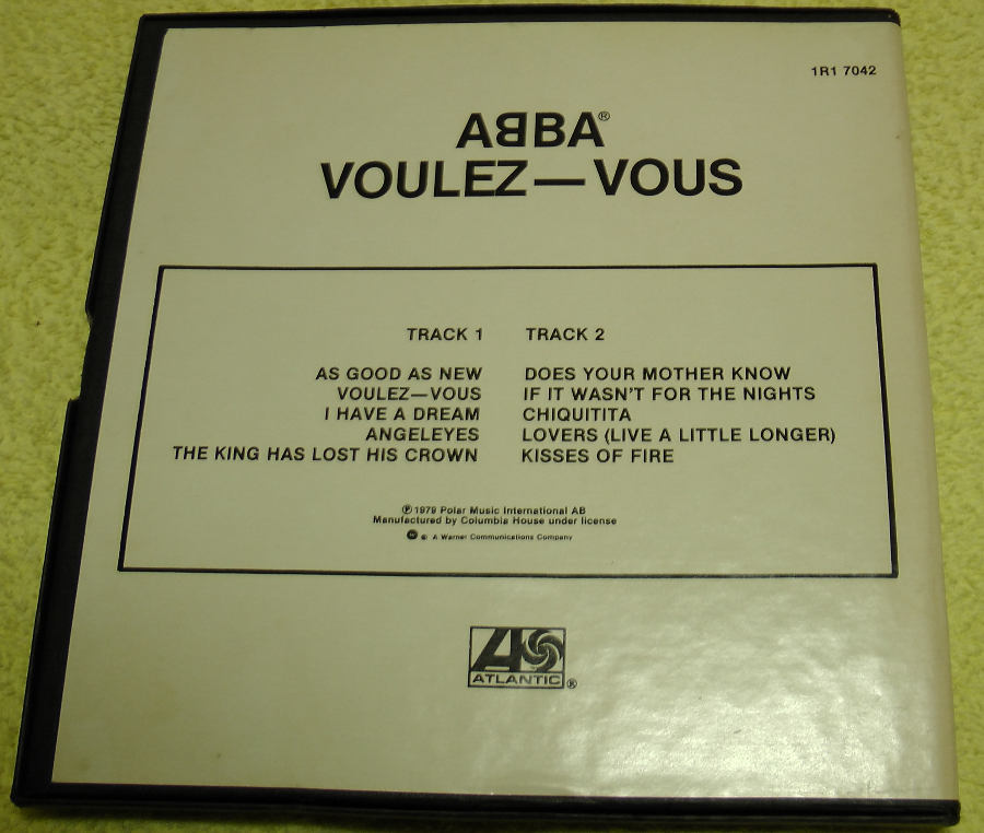 abba voulez vous reel box back