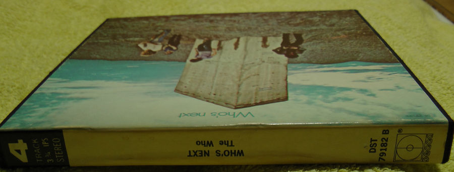 the who whos next reel box side