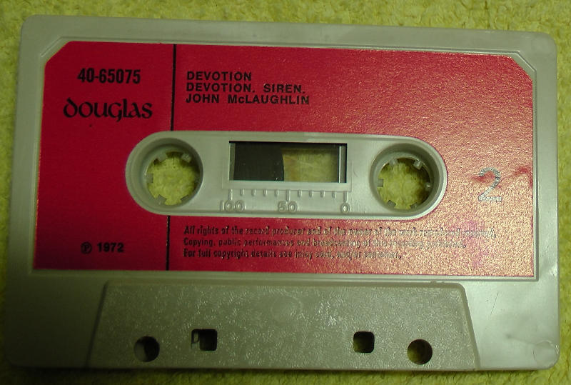 john mclaughlin devotion c cassette side 2