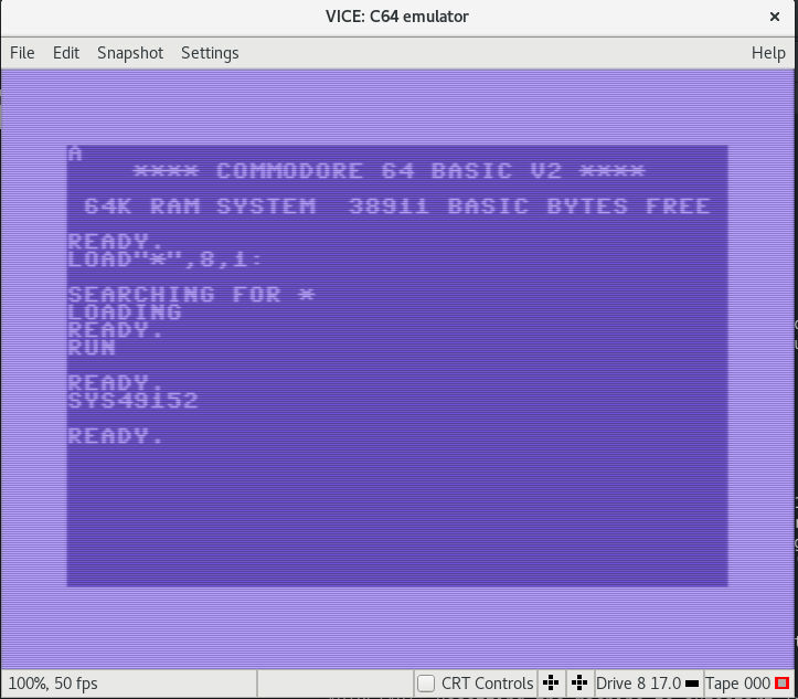 first 6502 assembler program on commodore 64