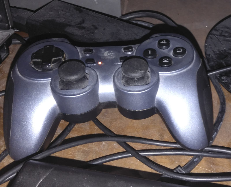 old logitech rumblepad usb controller