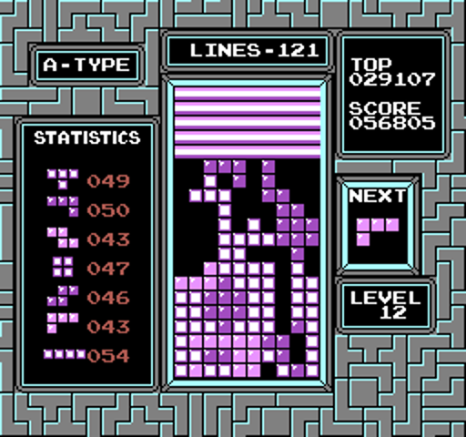 nes pal tetris