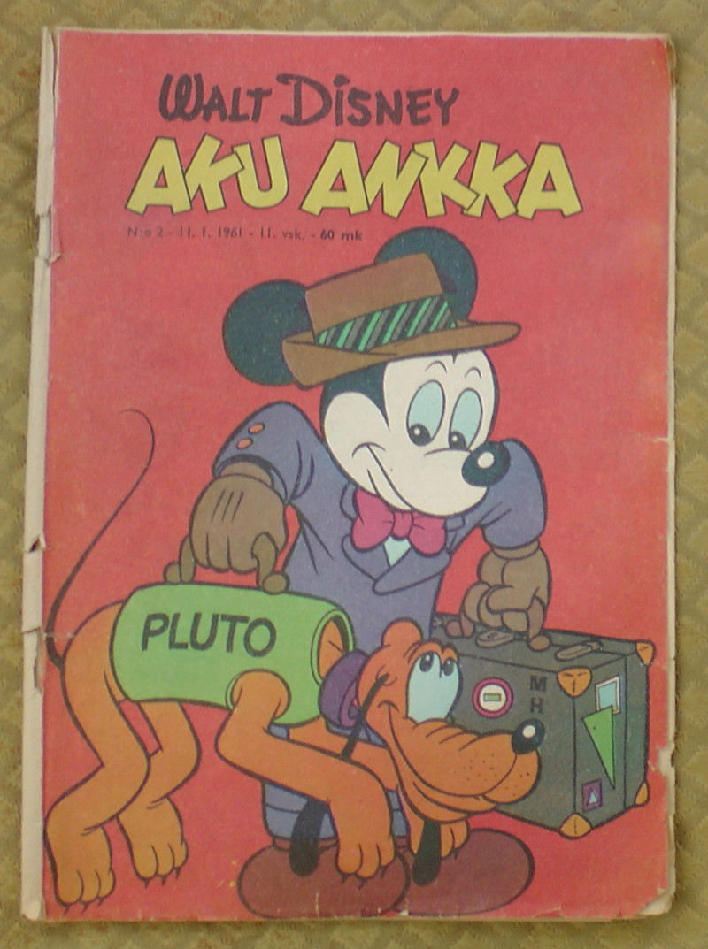 aku ankka magazine 2 1961