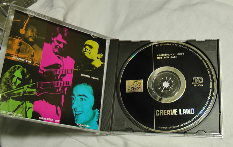 mahavishnu orchestra wild string live in cleveland in 1972 bootleg cd inside