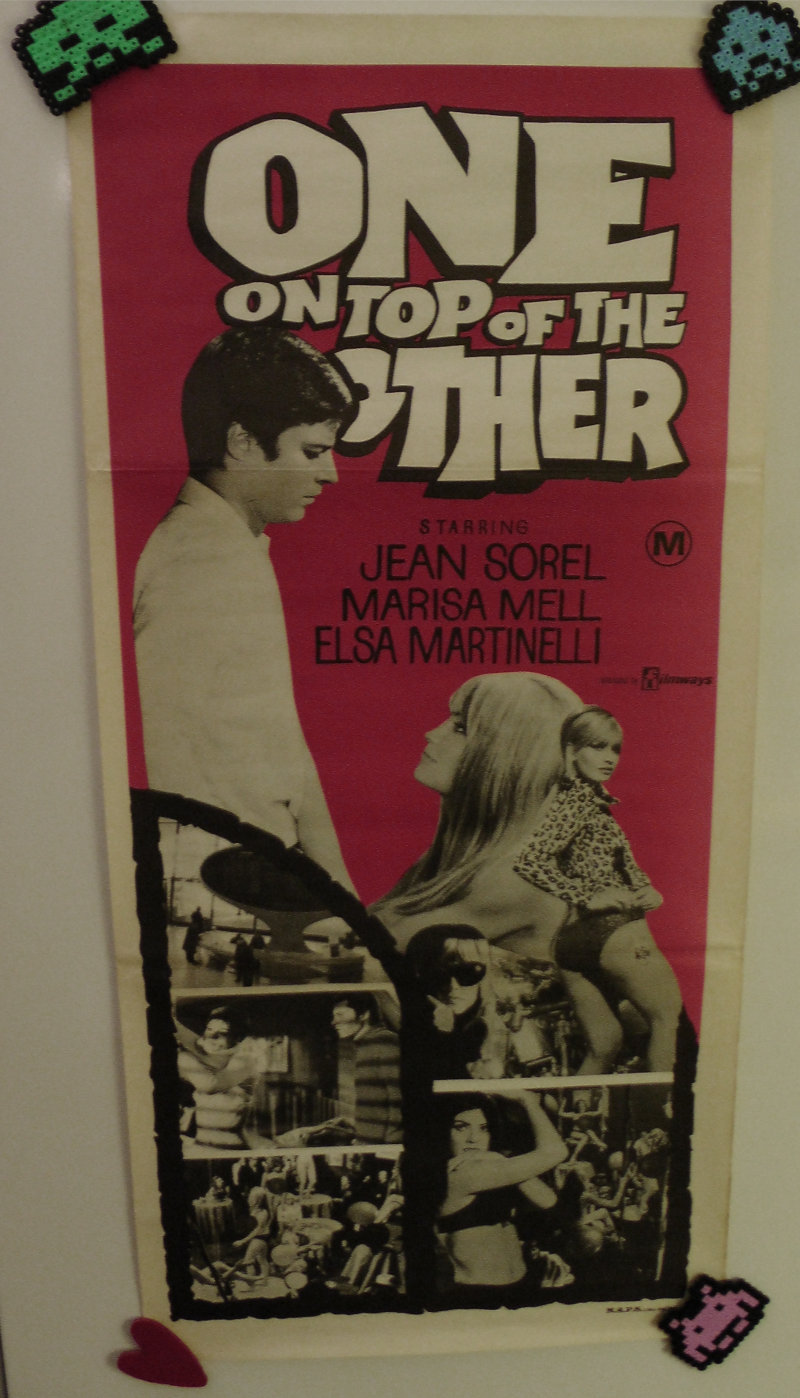 one on top of the other australian daybill poster