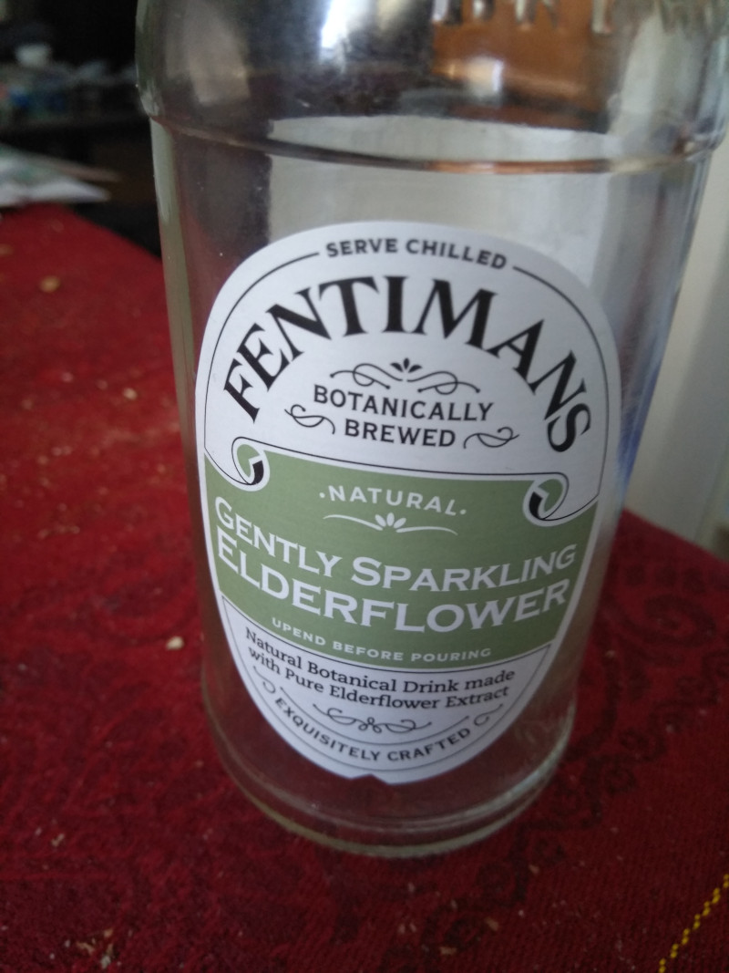 fentimans elderflower drink bottle