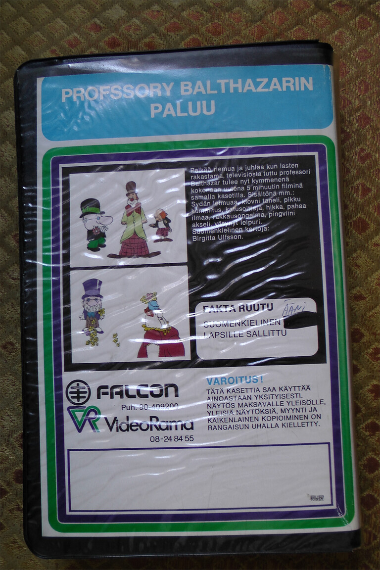 professori balthazarin paluu betamax back