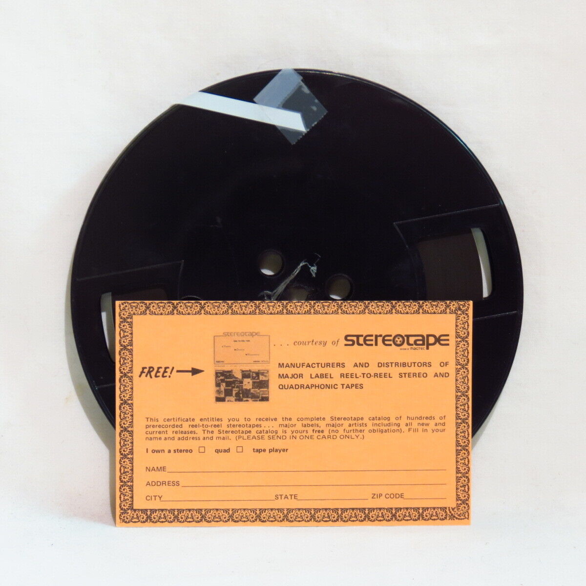 Billy Cobham Spectrum reel to reel tape 04