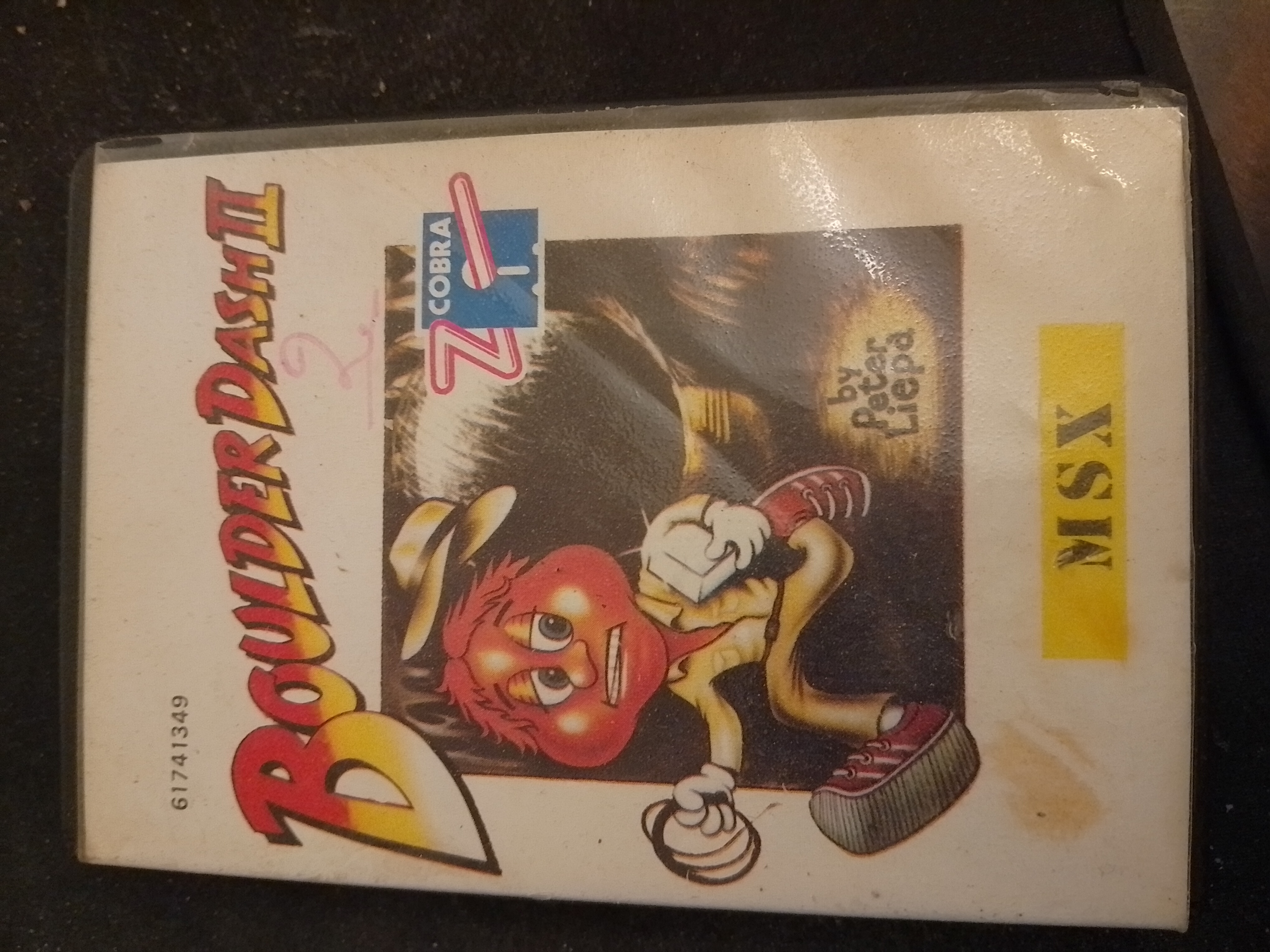 msx boulder dash 2 tape z cobra
