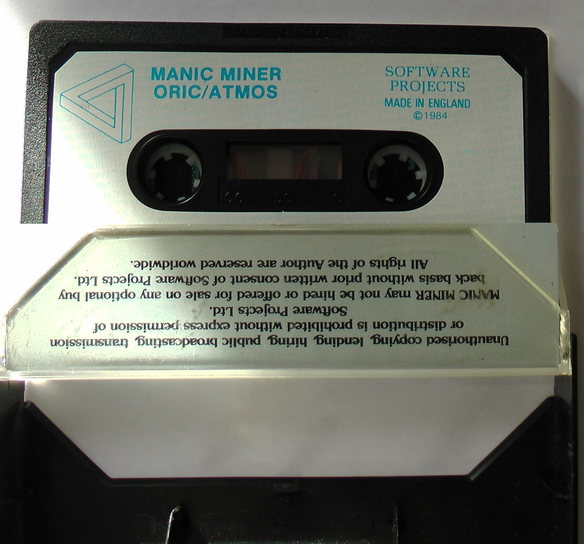 oric manic miner tape