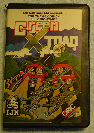 oric tape green cross toad