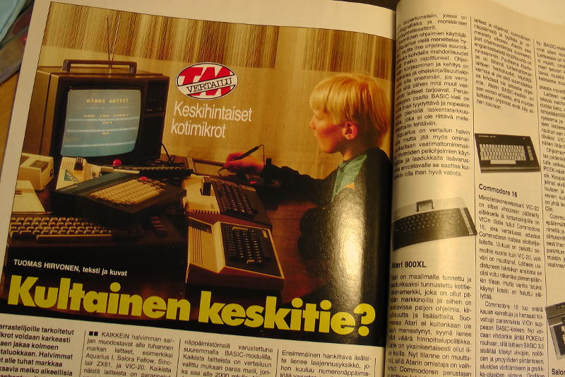 tekniikan maailma 3 1985 page 114 middle-priced microcomputers