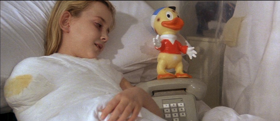 the little daughter of peter bunch with little duck doll